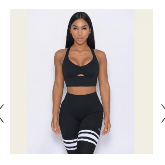 Bombshell Sportswear Keyhole Bralette Small - Picture 3 of 3